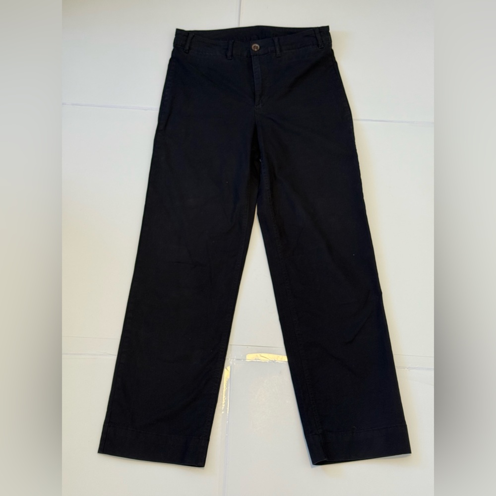 Old Navy Black Straight Leg Chinos